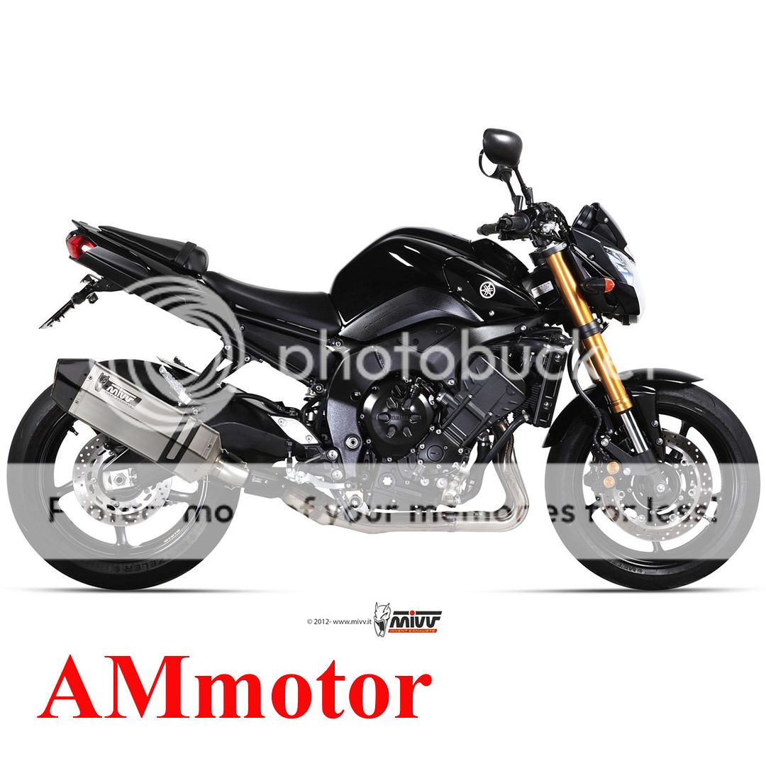 Mivv Yamaha  Fz8 Fazer 8 2019 16 Pot D Echappement Moto 